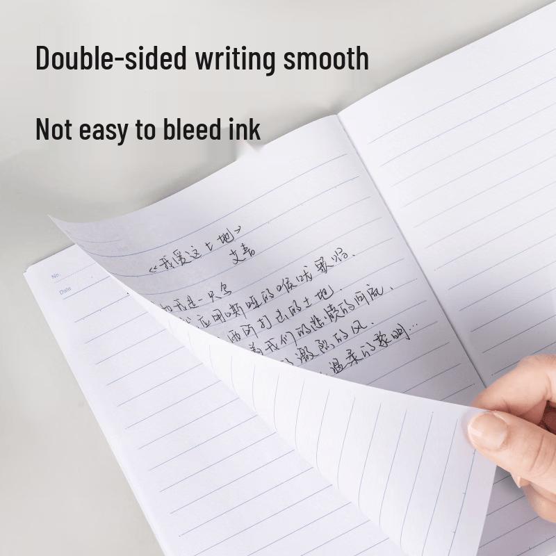 Deli A5 Soft Cover Notebook 12-Pack