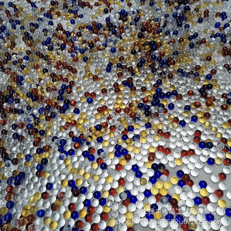 Sfere e Perline di Vetro di Cristallo Assortite: Sfere decorative artigianali multicolore