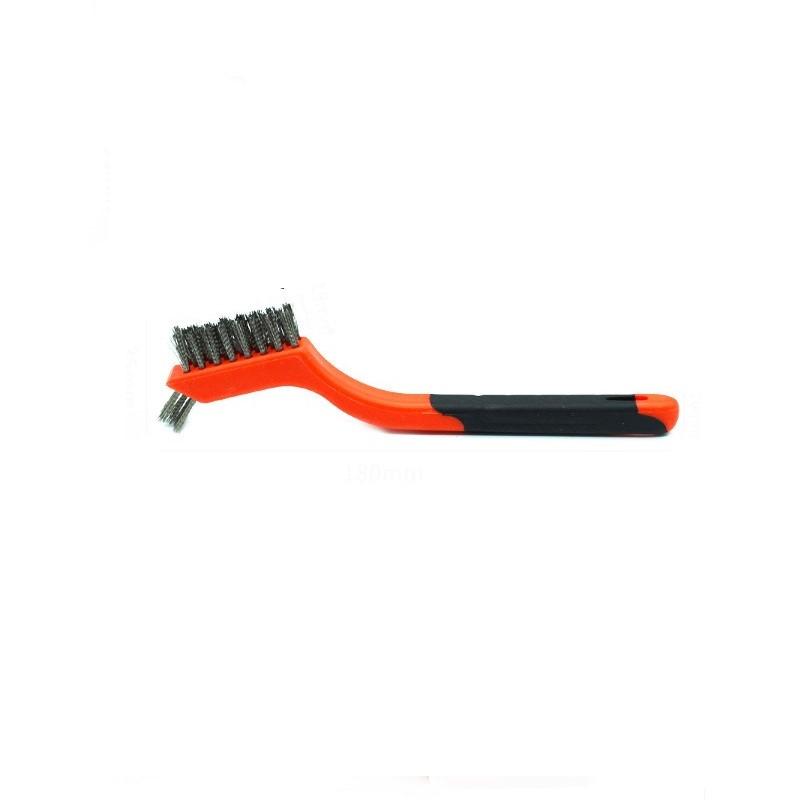 Double End Brush Stainles Steel Wire Brush Cleaning Rust Removing Polishing Tool