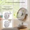 Xiaomi Searide Desktop Fan Portable Rechargeable 4000mA Capacity Large Wind Power USB for Home Office Desktop Aromatherapy Mini Fan
