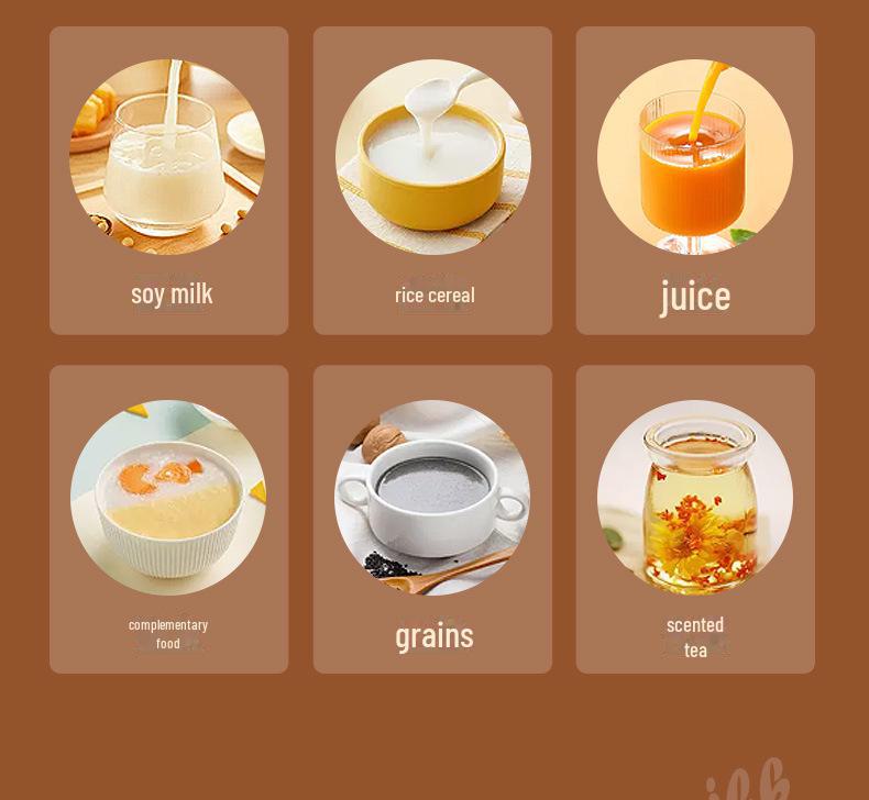 OSTMARS Machine à Lait de Soja Allemande: Compact, Entièrement Automatique, Machine Multifonctionnelle à Broyer les Aliments - Ne Nécessite Ni Cuisson Ni Filtration