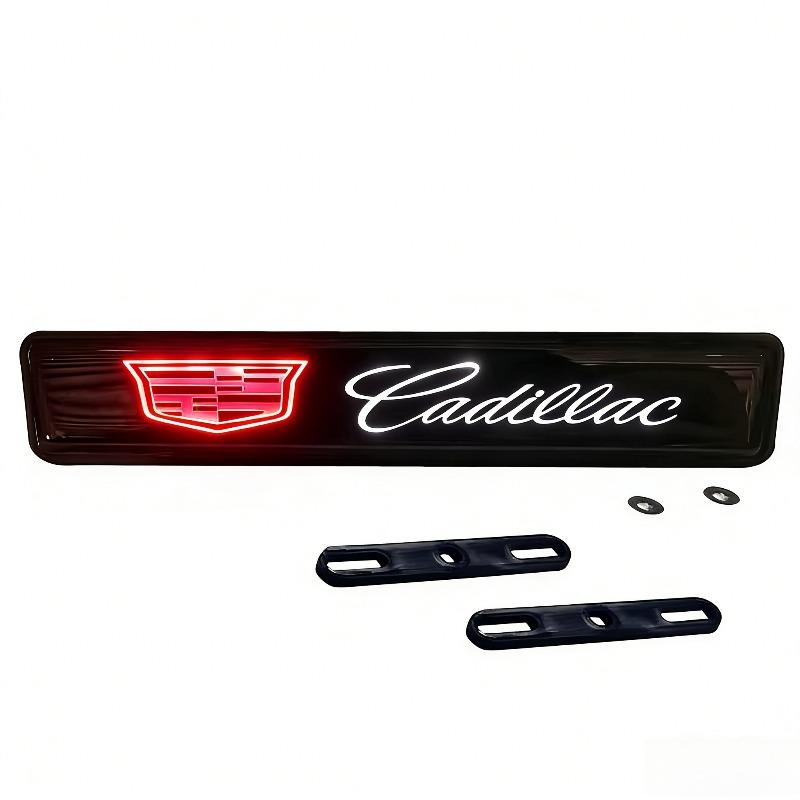 För Cadillac Tiburon ATS BLS CT4 CT5 CTS EXT SLR SRX XT6 XTS Escalade Deville DTS LED Bilens Främre Grill Emblemljus Dekoration