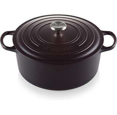 Le Creuset Signature Round Roaster 30 Cm Matte Black (21177300000430)