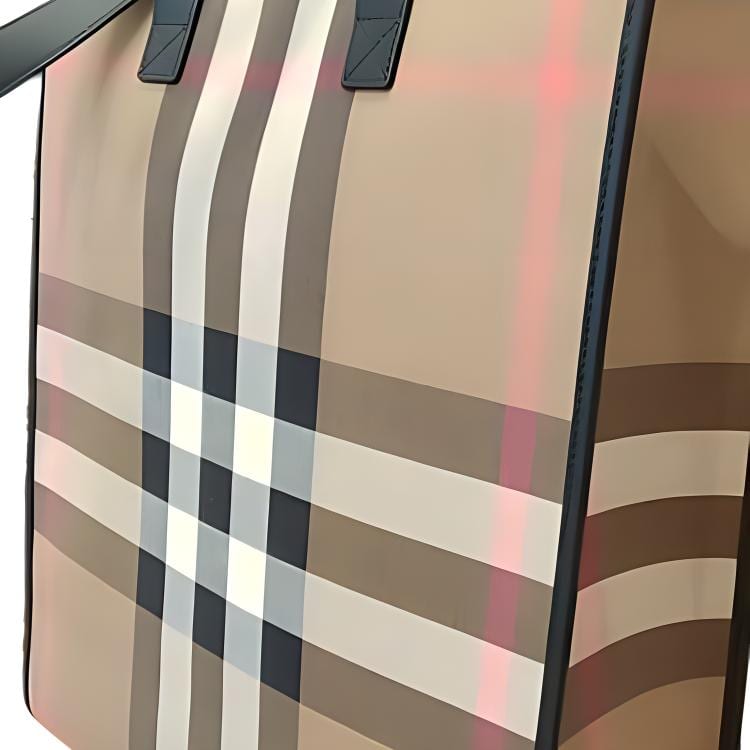 Burberry Huis Canvas Enkelbandige Handtas Medium Dames 80845511