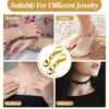 8Pcs Lobster Clasp Necklace Extension Clasp Chain Extender Double Claw Connector