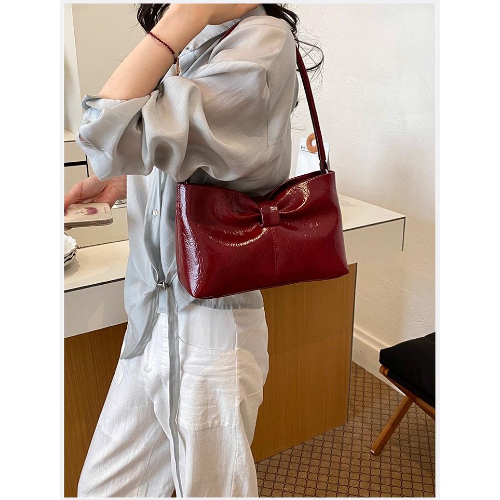 Shoulder Bag Women PU Casual Simple Daily Commute