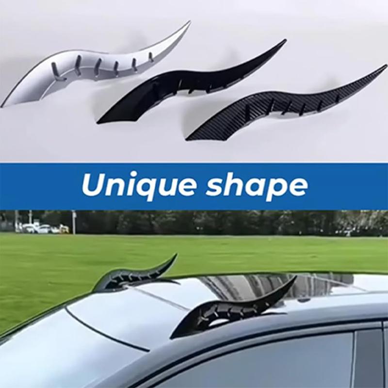 Car Roof Dragon Horn Modification, Car Exterior Decoration, Universal Mecha-Fantasy Auto Roof Ornament