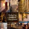 Outdoor LED Solar Copper Fairy Lights – Perfect for Christmas & New Year Decorations