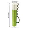 2pcs/Set 3inch Cotton Swab Storage Keychain PLA with Hanging Chain Storage Box Pendant Multi-color Portable Bag Accessories