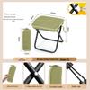 Portable Folding Stool for Outdoor Activities and Storage