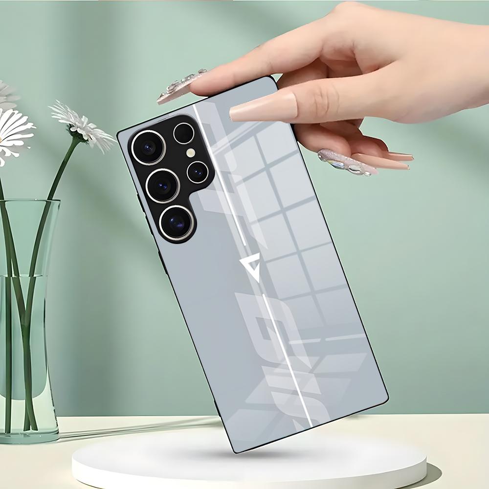 

G-Giant Bicycle Phone Case For Samsung S26 S25 Edge Ultra 23 22 21 20 Ultra Plus S24 Fe Glass Cover Galaxy S21 Plus