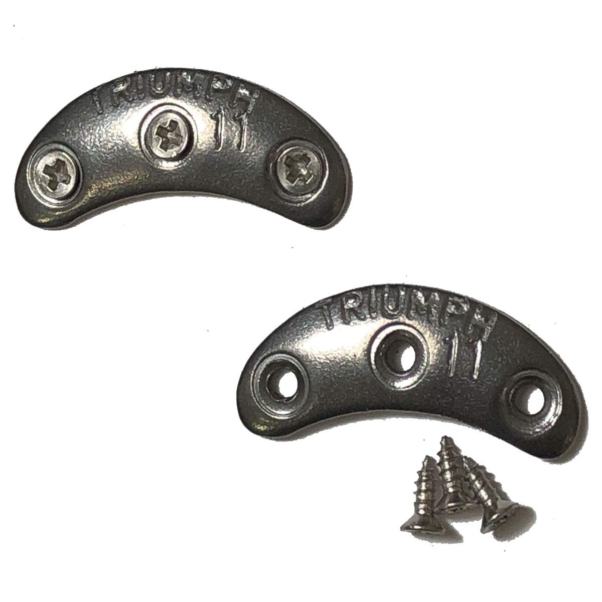 

YRMS Triumph Винтажные стальные защитные пластины с усиленным подноском (Набор из 2)