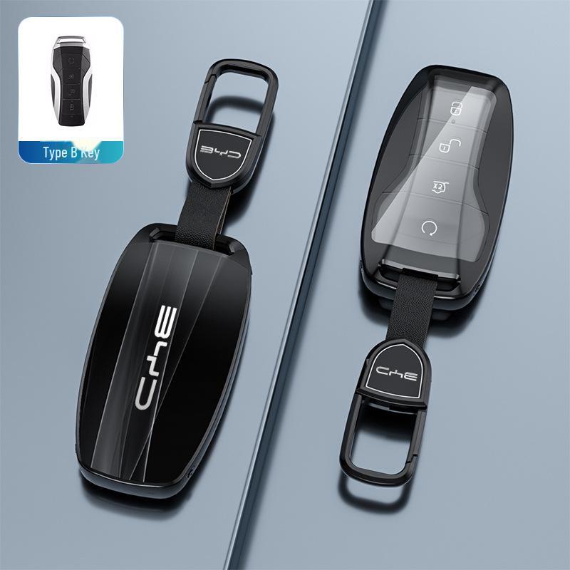 BYD Autókulcs Tok Qin Plus, Seagull, Yuan, Dolphin, Destroyer 05, Han EV, Song L, Tang és Seal modellekhez.