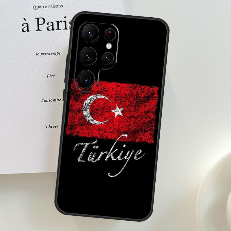 Turkey Turkish Flag Case For Samsung Galaxy S26 Ultra S25 S24 S22 S21 S23 Ultra Plus S10 S20 S25 FE Phone Cover
