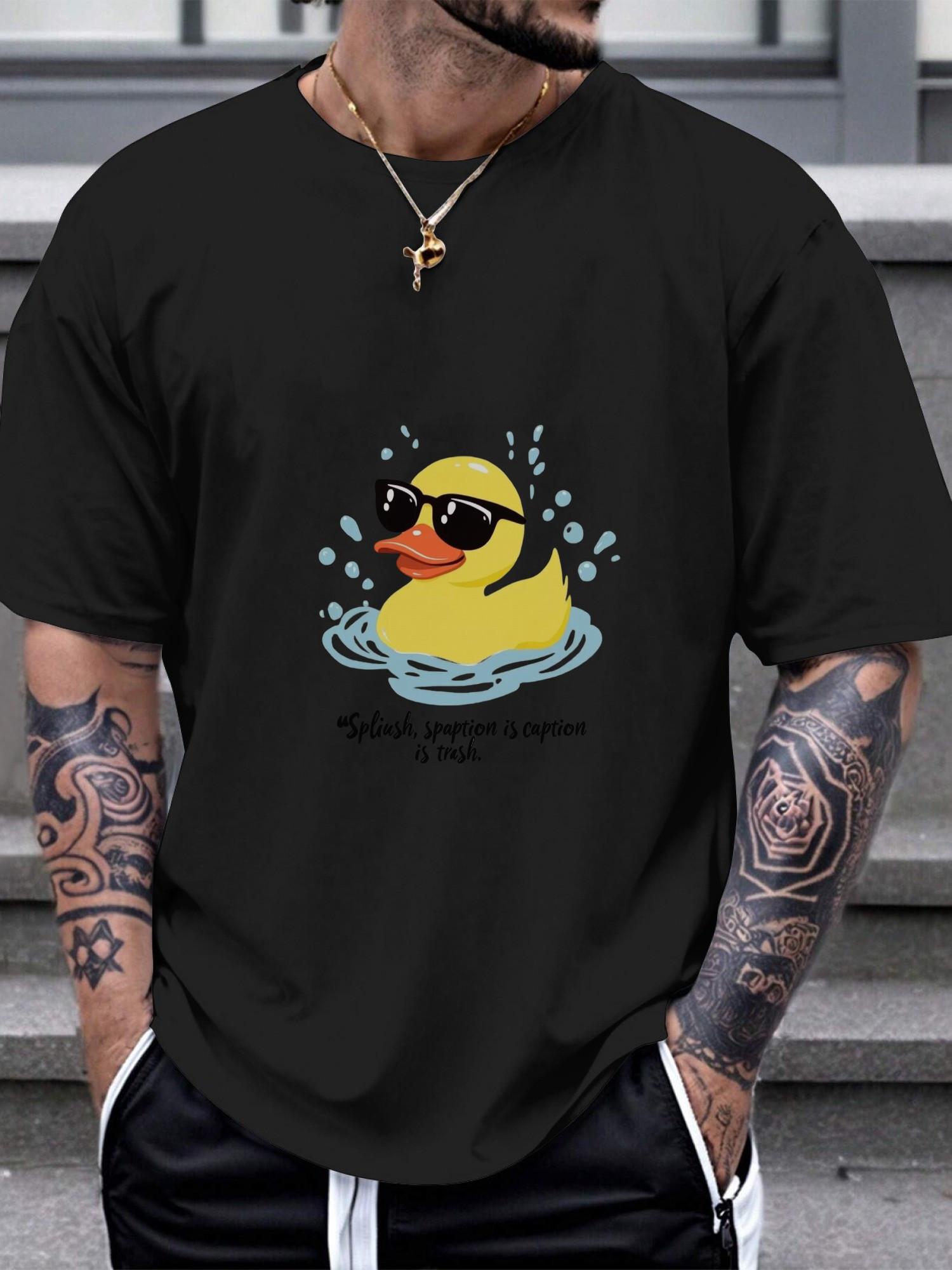 

1pc Rubber ducky funny graphic T-shirt XL