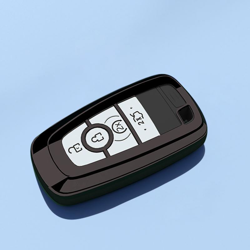 Elegant Black Knight Key Case for Lincoln Aviator 20-22: Premium Protective Hanging Shell Bag Lincoln Aviator