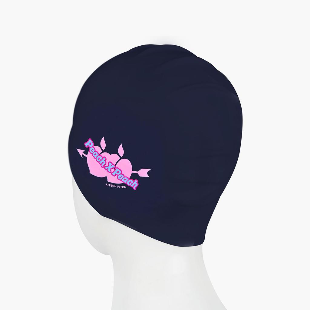 KIPI KITSCHPITCH Silicone Swim Cap Swimming Cap Stretchy Unisex Double