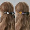 1PC Halloween Themed Hair Clip Bat Pumpkin Spiders Design Cartoon Barrettes Safe Acrylic Hair Accessories For Children
