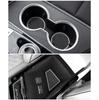 For Cadillac Lyriq Anti-Slip Gate Slot Mat Door Groove Pad Cup Holder Interior Accessories RED WHITE