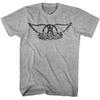 T-shirt da uomo con logo vintage Aerosmith Band Rock Album Concerto Tour Merch