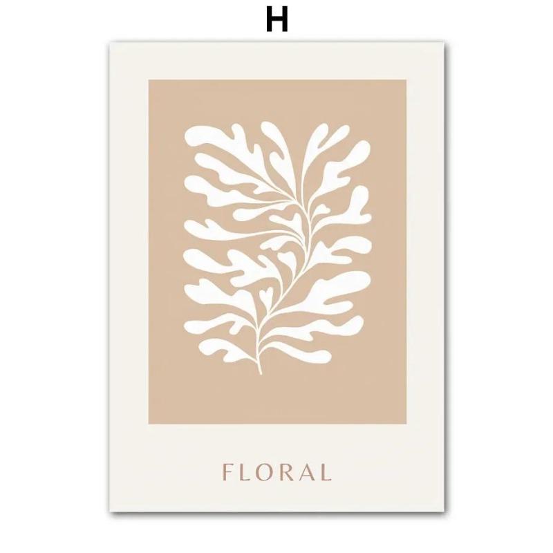 Classic Vintage Dandelion Reed Flower Botanical Leaf HD Canvas Print Poster for Home Living Room Bedroom Wall Decor  Elegant Art