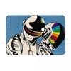 Stylish Retro Robot Art Floor Mat - Vibrant and Unique Décor for Living Rooms, Perfect for Sci-Fi Fans and Modern Home Accents