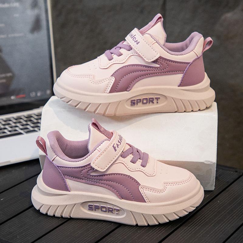 Children's sports shoes spring and autumn new trend classmates versatile non-slip little girl running shoes