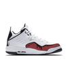 Jordan Courtside 23 Abrasion Resistant Mid Top Vintage Basketball Shoes Unisex White Red AR1000-100(Team641-)