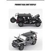 1/22 Scale Jeeps Wrangler Pickup Off-road Vehicle Alloy Model Car Simulation Sound and Light Diecast Metal Toy Collection Gift for Boy