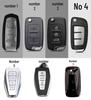 Key Case Protection Cover for Geely Models: New Emgrand GS, GL, Boyue, Vision X6/X3, S1, Borui, EC7 - Cowhide with Buckle.