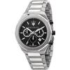 Stile Black Stainless Steel Men's Quartz Chronograph R8873642004