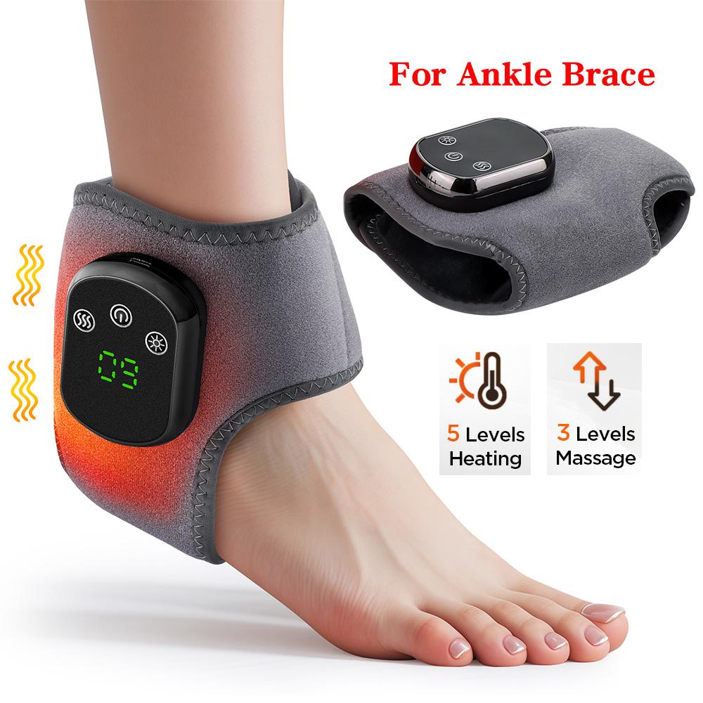 Durable And Safe Electric Heating Wrist Guard Vibration Massage Hot Compress Wrist Brace Ankle Wrap Hand Foot Protector Rechargeable Wristband