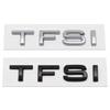 Insignia Adhesiva con Logo TFSI 3D ABS para Maletero Trasero de Coche Audi A3 A4 A5 A6 A7 A8 Q2 Q3 Q5 Q7 Q8 Accesorios de Estilismo
