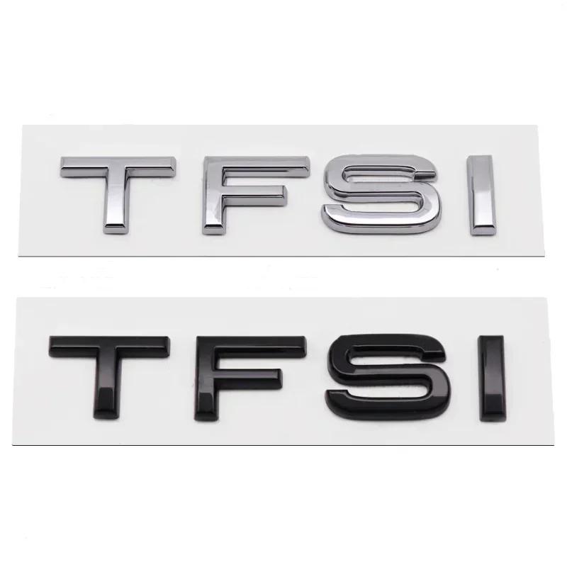 Insignia Adhesiva con Logo TFSI 3D ABS para Maletero Trasero de Coche Audi A3 A4 A5 A6 A7 A8 Q2 Q3 Q5 Q7 Q8 Accesorios de Estilismo