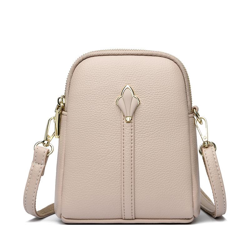 Kleine quadratische Tasche, einfache Umhängetasche, hochwertige und stilvolle Umhängetasche