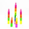 6 Pcs Highlighter Markers Brush Pen Splicing Highlighter Pen Bible Marker Pen Coloring Markers for Scrapbooking
