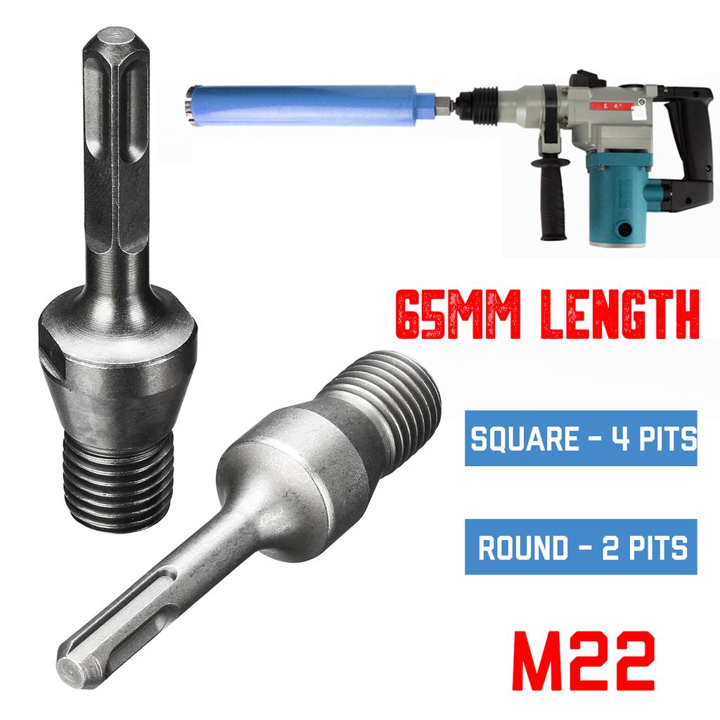 M22 Steel Diamond Core Drill Adapter Wet Bit Set for SDS Plus Electric Hammer