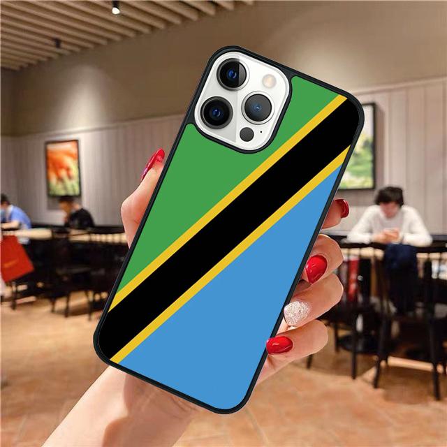 Tanzania Flag Coat Of Arms phone Case For iPhone 17 Air 16 15 14 Plus apple 16 11 12 13 Pro Max coque