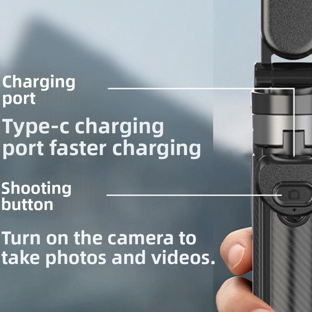 Przenośny Teleskopowy Kijek do Selfie Obracany o 360° Kijek do Selfie Statyw Akcesoria do Telefonu