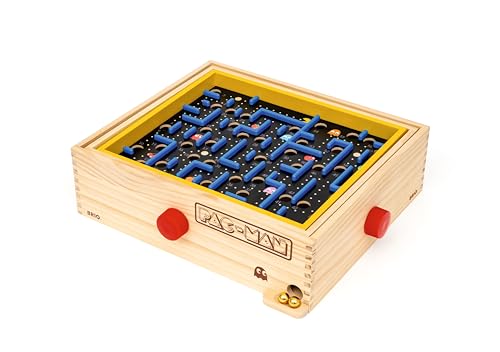 

BRIO Pac-Man Labyrinth Game 34065, for ages 6 and up. [Toy, Wooden Toy, Game, Gift (Birthday/Christmas)]