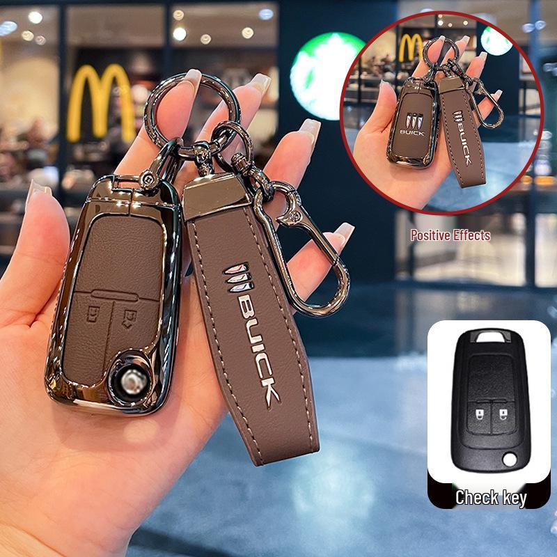 Folding Metal Key Case for Buick Excelle, Yue Lang 10-20 models