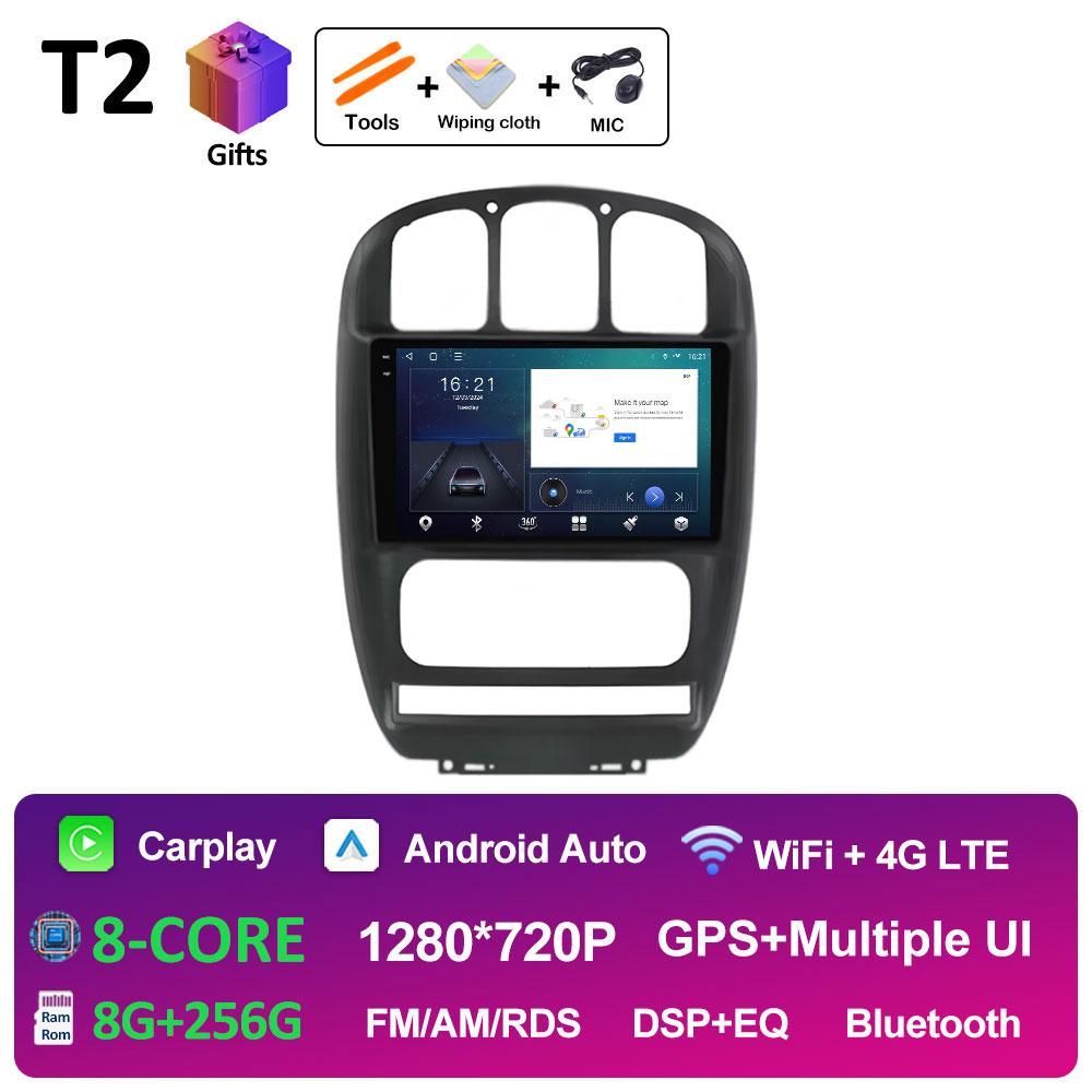 For Chrysler Grand Voyager RS 2000 2001 2002 2003 2004 2005 - 2012 Wireless Carplay Android Auto GPS Navi Bluetooth Accessories