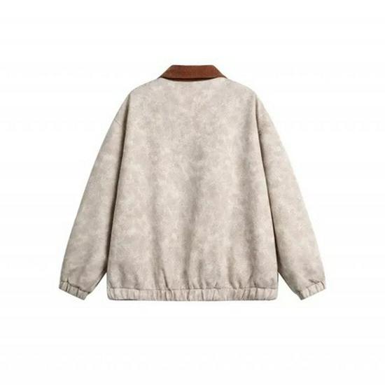 Women's Retro Baseball Jacket: Spring/Autumn Loose-Fit Pilot Design