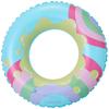 Lucky Bubble Swimming Ring Colorful Inflatable Pool Float Cute Swim Ring Beach Swimming Party Toys for Kids Youth Adults