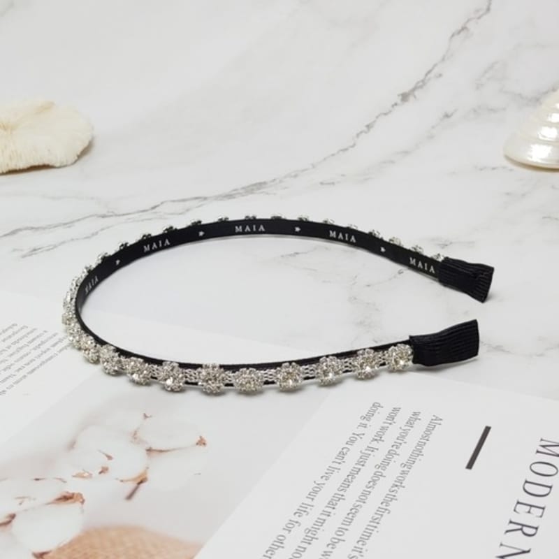 MAIA Flower Jewel Princess Headband