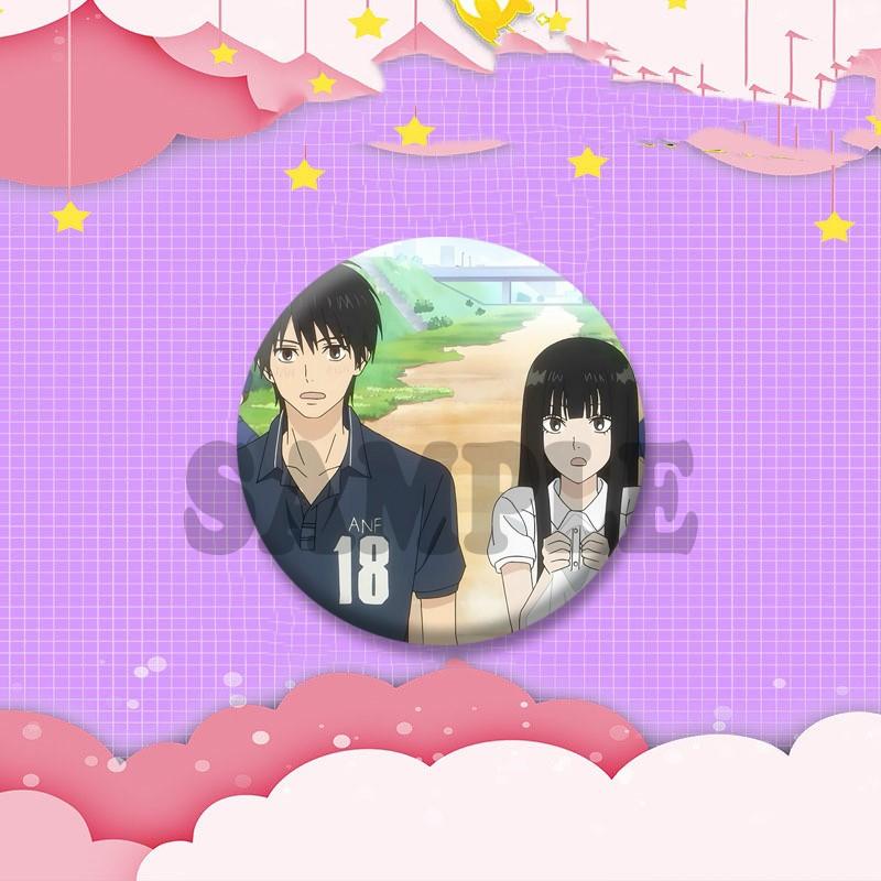 Cute Love Anime From Me To You Button Pins Sawako Kuronuma Shota Kazehaya Cartoon Badges Cosplay Brooch for Bag Hat  Accessories