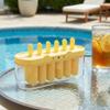 With Lid Silicone Ice Cream Mold 6 Grids Ice Candy Mold Reusable Ice Cream Box  Summer