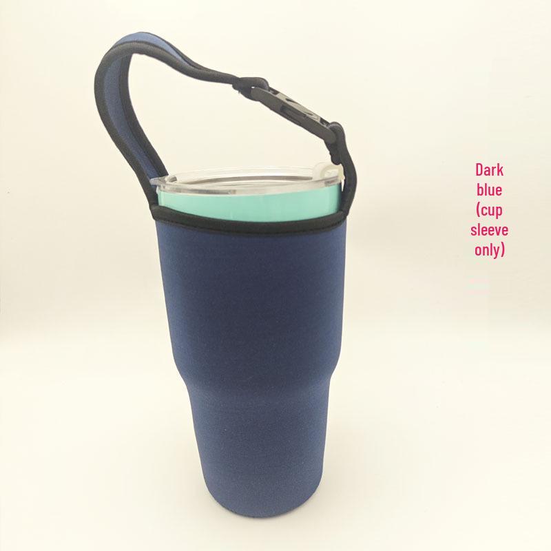 30oz Portable Insulated Ice Bucket Sleeve - Anti-Fall, Heat & Scratch-Proof, Diving Material Cup Bag.