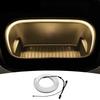 White LED Trunk Light Easy Install LED Trunk Light Automotive Interior Customizable LED Strip Battery Life Preservation
