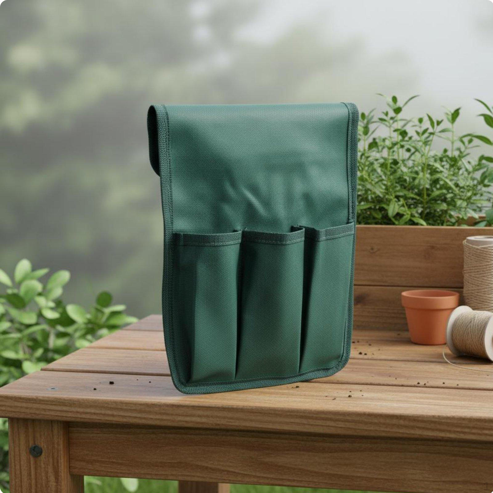 Garden Kneeler and Seat Foldable 2in1 With Tool Pouch Outdoor Furniture for